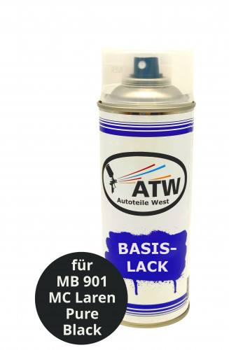 Autolack für MB 901 MC Laren Pure Black